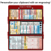 WhiteCoat Clipboard® Trifold - Red Primary Care Edition